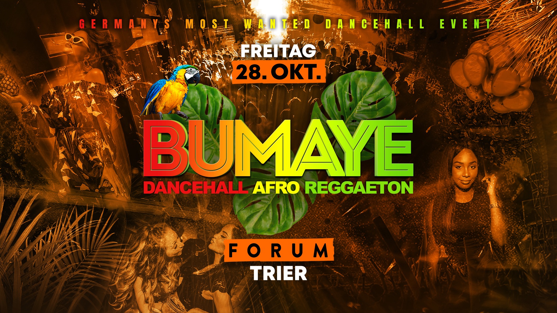 Forum Club Trier Bumaye – Dancehall, Afrobeats, Reggaeton